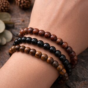 Wooden Bead Bracelet