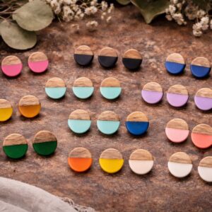 Round Wood Studs